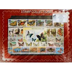 Thematisch Postzegelpakket Vlinders